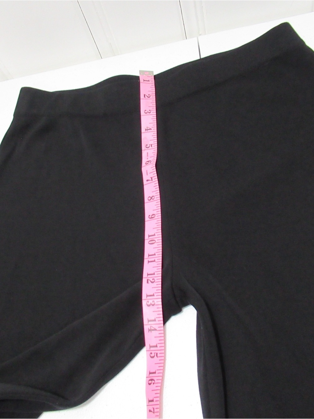 Misook Black Wide Leg Knit Pull on Pants Size Large Petite - Picture 10 of 14